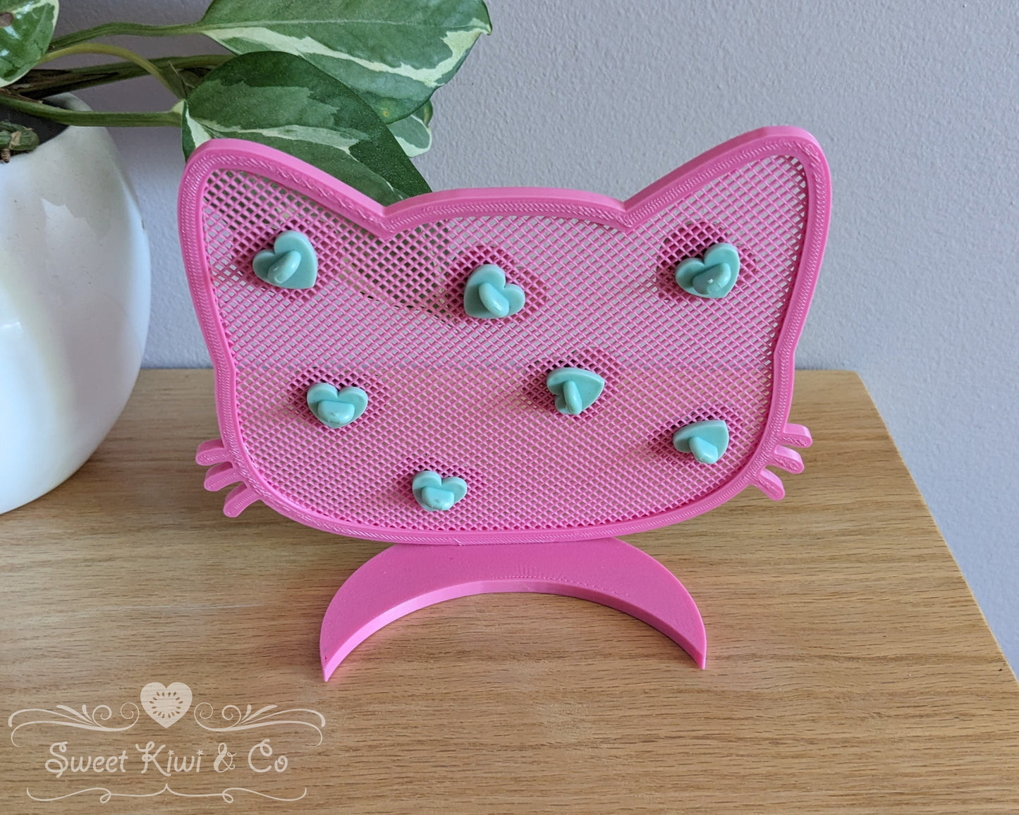 Cute Lil' Kitty - Cat Shaped Enamel Pin Display Frame