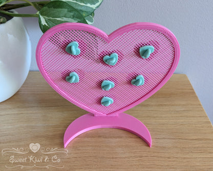 Lotsa Luv - Heart Shaped Enamel Pin Display Frame