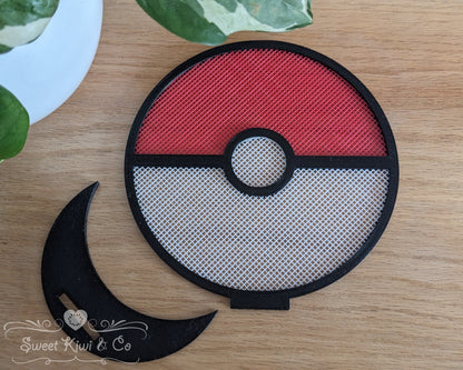 Pokeball - Pokemon Themed Enamel Pin Display Frame