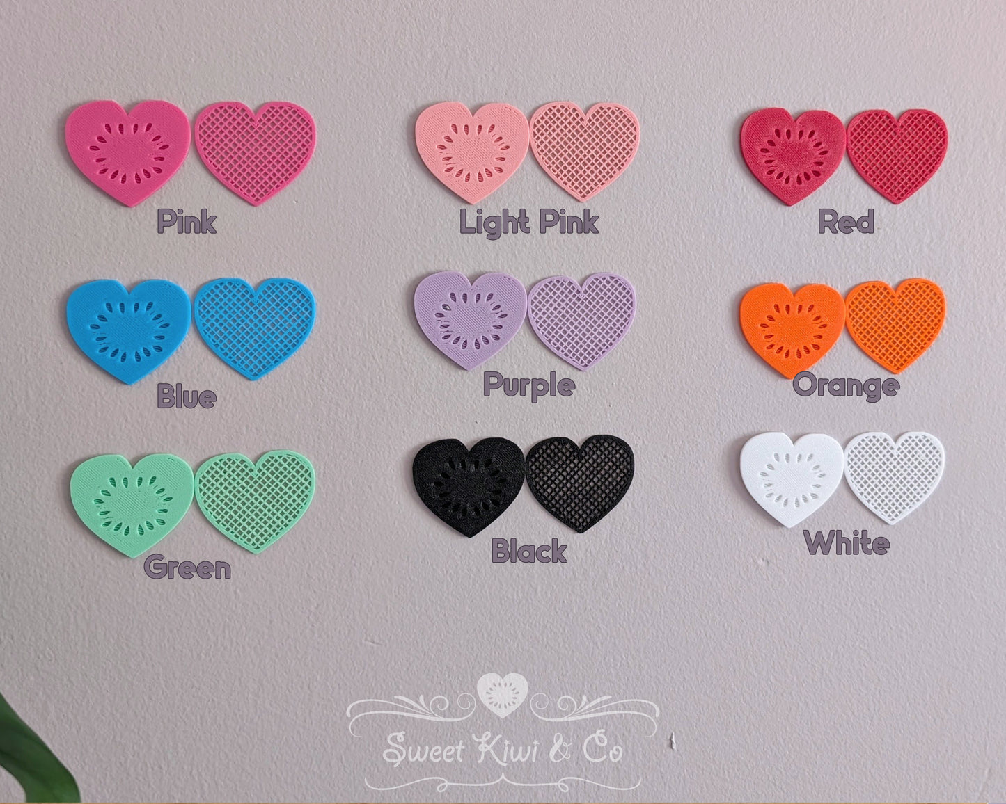 Lotsa Luv - Heart Shaped Enamel Pin Display Frame