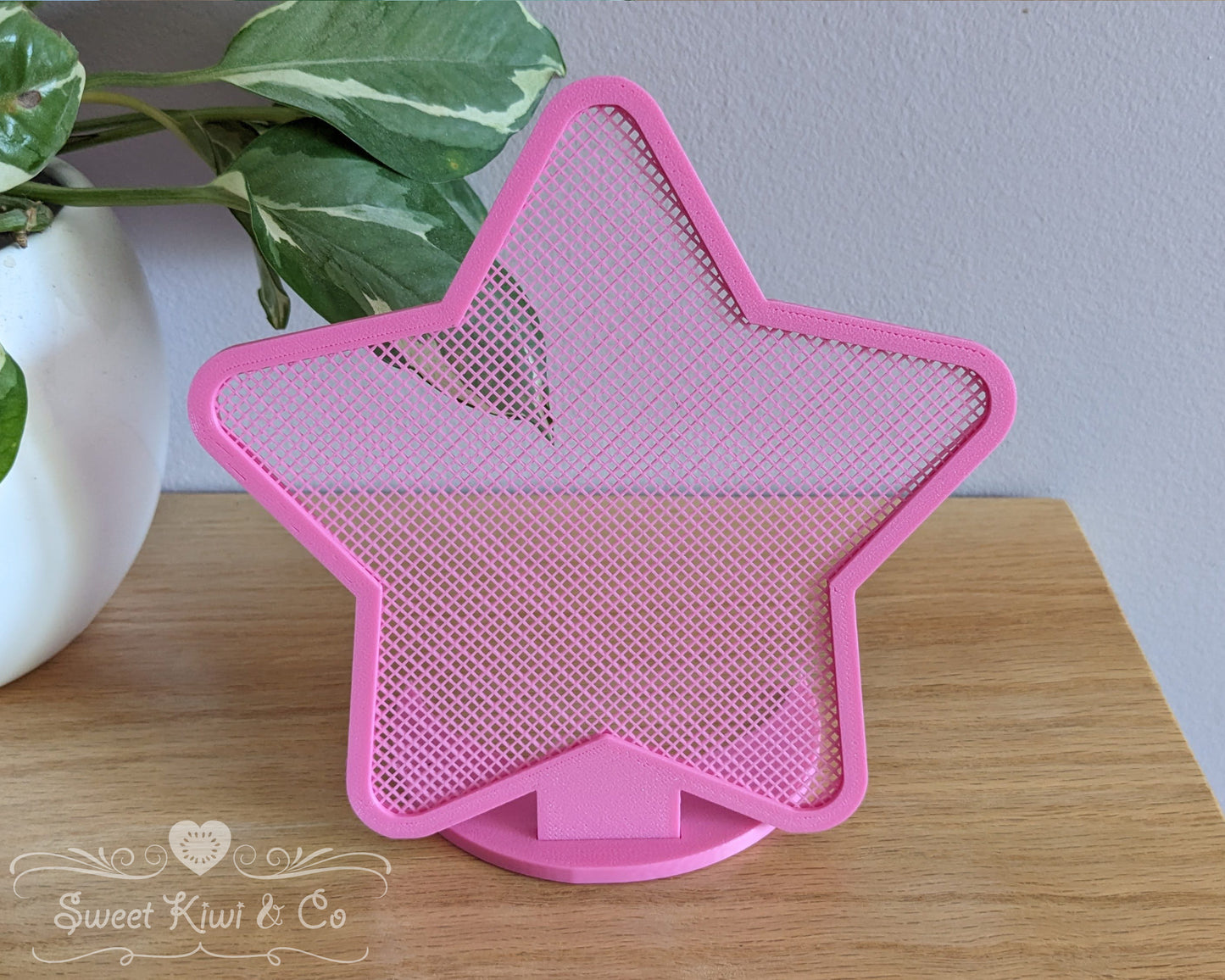 Shine Bright - Star Shaped Enamel Pin Display Frame